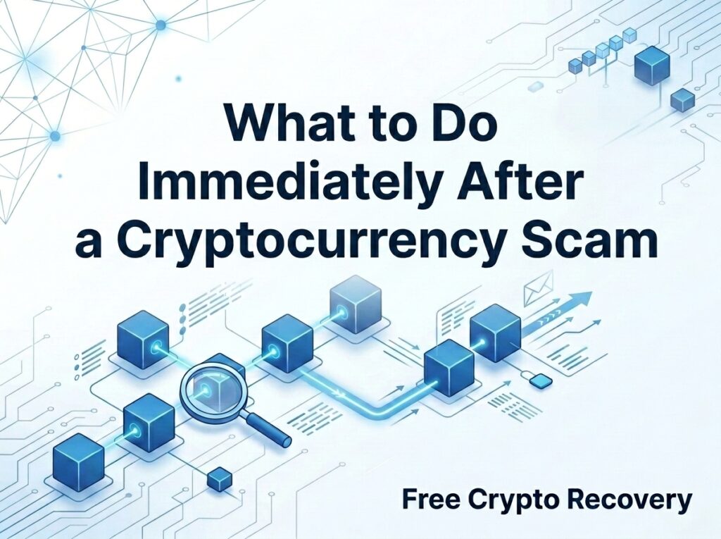 What to Do Immediately After a Cryptocurrency Scam