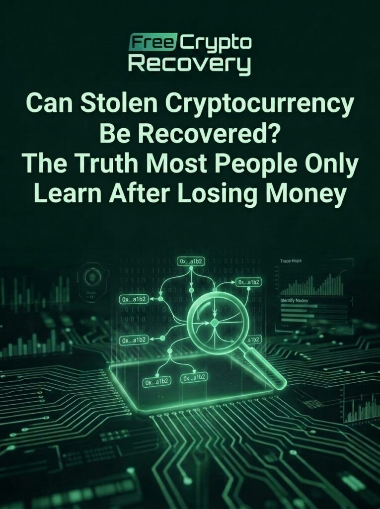 can stolen cryptocurrency be recovered